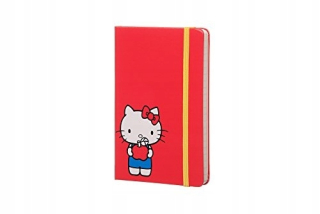 HELLO KITTY Poznámky Moleskine Hello Kitty Line 9x14 cm
