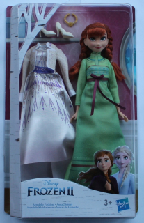 Elsa Frozen - # NOVÉ # DOLLY Anna Land of Ice Frozen II 2 Šaty