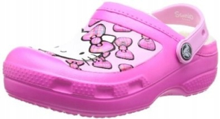 HELLO KITTY Nové Crocs Ahoj Kitty Lightweight J1 32-33