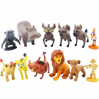 Leví kráľ - Nové čísla Kráľ Lev Lion Guard Sada 12 kusov