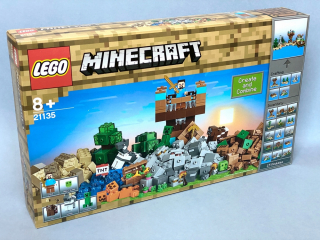 MINECRAFT - NOVÉ LEGO 21135 Minecraft Creative Workshop 2.0