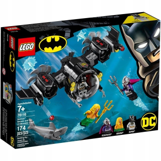 BATMAN -  NOVÉ LEGO BATMAN 76116 ŁÓDŻ Underwater Batman