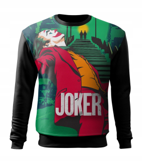 JOKER - Mikina nového detského detského skla R.164 bez hitov HOOD