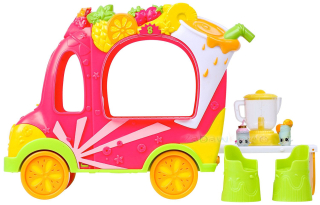 Novinka! shopkins nákupný vozík s nápojem a bábičkou