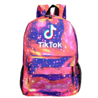 Školský batoh, taška - Nový školský batoh tik tok galaxy vzory na výber z