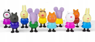 Pepa Pig - Nový súbor priateľov Peppa Obrázok Suzy Pedro