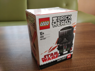 STAR WARS - Nový súbor LEGO 41619 BRICKHEADZ - DARTH VADER