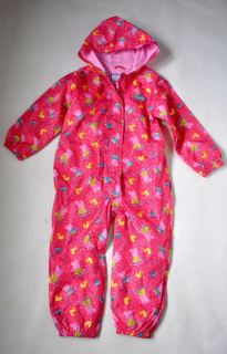 Pepa Pig - Nutmeg pružina Coverall Nový 110 cm 4-5 rokov