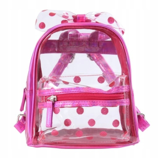 Detský batoh - Taška na deň polka bodka polka dot