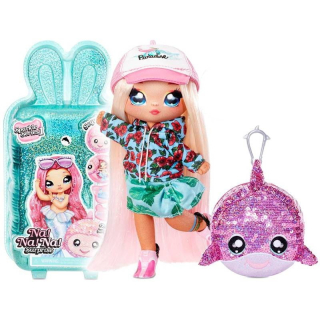 Na! Na! Na! Surprise Bábika - Nanana prekvapenie Sparkle Krysta Splash Dolphin Doll