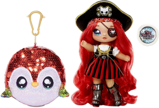 Na! Na! Na! Surprise Bábika - Nanana Sparkle Doll Becky Buckaneer Parrot