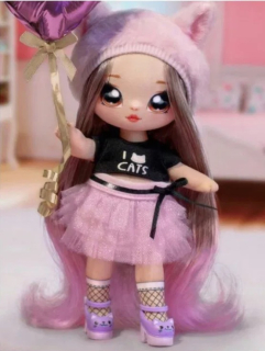 Na! Na! Na! Surprise Bábika - Nanana prekvapenie 2Seria Katherine Pink Kotek Lala