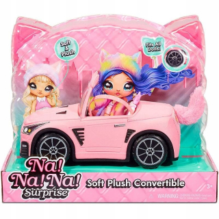 Na! Na! Na! Surprise Bábika - Nanana prekvapenie plyšové auto kabriolet 572411