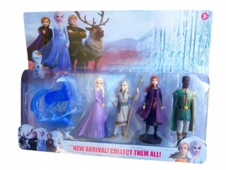 Elsa Frozen - Najnovší súbor 5 figúrnych mrazených krajín ľadu 2