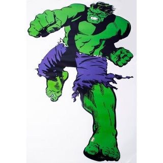 HULK - Nálepka Marvel Hulk High Height 145cm 70-486