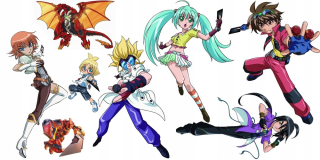 Bakugan - Stena nálepka bakugan víla