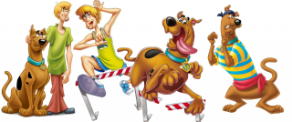 Scooby Doo - Nástenný obtlačok Scooby-doo Charakter