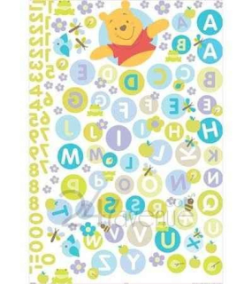 Medvedík Pú - Disney Baby Stickers Winnie POOH