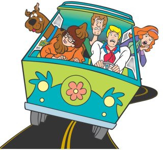 Scooby Doo - 3D steny samolepky Scooby Doo 130x120cm Rozprávkový príbeh