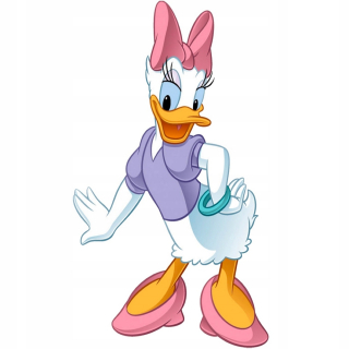 Káčer Donald - Nástenné nálepky Duck Daisy Detská izba