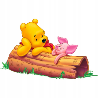 Medvedík Pú - Nástenné nálepky Winnie Detská izba POOH