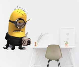 Mimoni - Nástenné nálepky, Minions 150cm