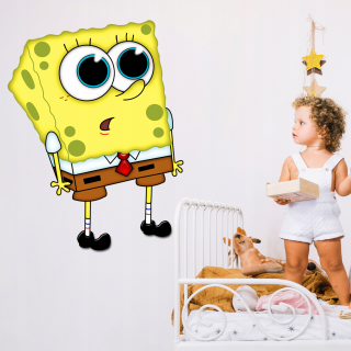 Spongebob - Nástenné nálepky, SpongeBob 100cm
