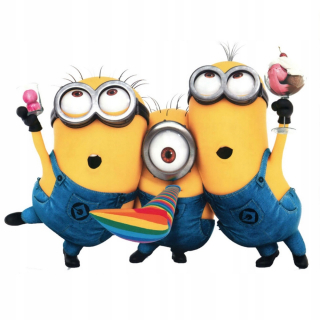 Mimoni - Nástenné nálepky pre dieťa Minions