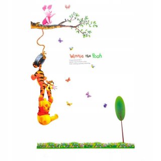 Medvedík Pú - Nástenné nálepky Winnie PÚ WS-0058