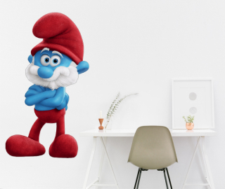 Šmolkovia - Nálepky na stene Smurfs 150cm !!