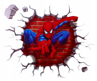 Nálepka na stenu Spiderman