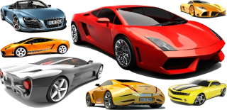 McQueen - Nástenné nálepky 150x75 áut autá automobily 13 v.