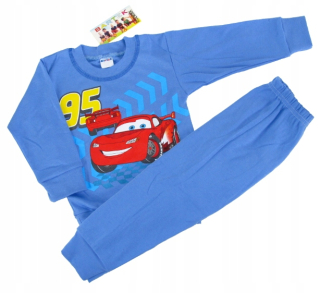 McQueen - Modré detské pyžamá 140 áut autá mcqueen