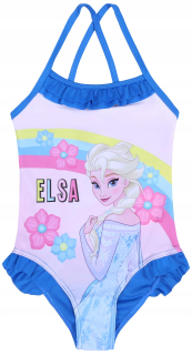 Elsa Frozen - Modré Elsa mrazené plavky
