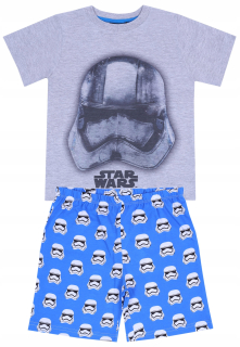 STAR WARS - Blue-Gray Pasjams Star Wars Disney 140 cm