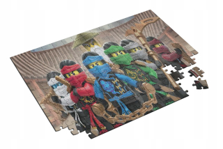 MINECRAFT - Ninjago Puzzle 252Mements zadarmo Názov pre darček