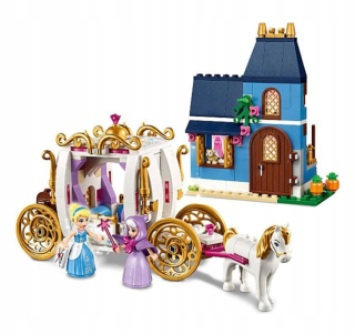Popoluška - Nové bloky kompatibilné s Lego Cinderella víla