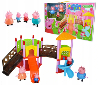 Pepa Pig - Nové veľké ihrisko PIPPA +4 Figurines