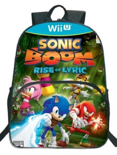 SONIC hračky - Nová mládežnícka školská batoh s rozprávkami príbehov zvuk