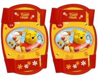 Medvedík Pú - Chrániče bicyklov lakte koleno winnie the pooh