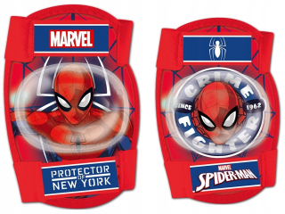 SPIDERMAN - Chrániče bicyklov labows Knee Spiderman