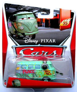 McQueen - Uhorka v slúchadlách Fillmore Cars Mattel