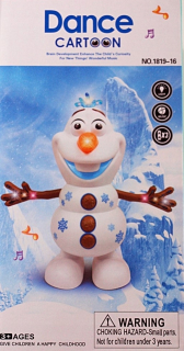 Elsa Frozen - Olaf mrazený krajina ľadovej tanečnej hry