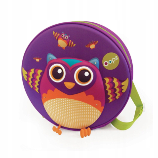 Detský batoh - Oops Svetelný LED batoh Preschooler 3D - sova