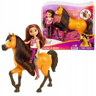 Spirit koník Mustang - Originálne Lucky a Spirit Mustang Doll Konik 24h