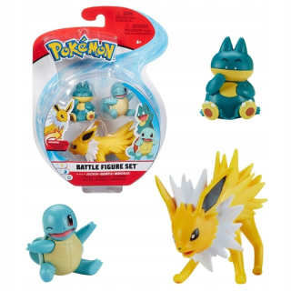 Pokémoni - ORIGINÁLNY 3 FIGTY CLAGHT Squirtle Pokemon 24h