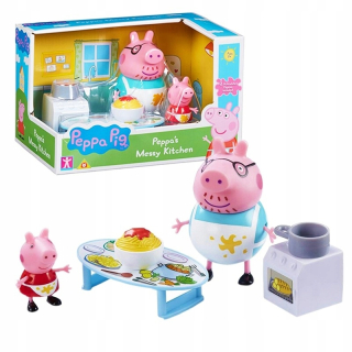 Pepa Pig - Originálne peppa čísla a ocko prasa kuchyňa 24h