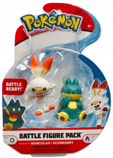 Pokémoni - Originálne čísla Pokemon Munchlax Scorbunny