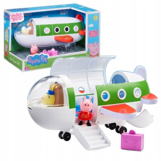 Pepa Pig - Originálne veľké lietadlo PEPPA Figurine 24h