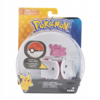 Pokémoni - Originál Figurine z Pokebball Pokemon Ditto
